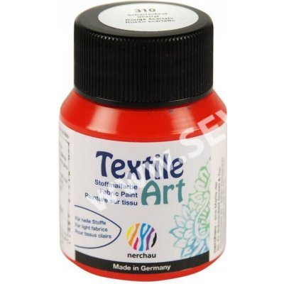 Textile Art 59 ml 310 Šarlatová rudá – Zboží Dáma