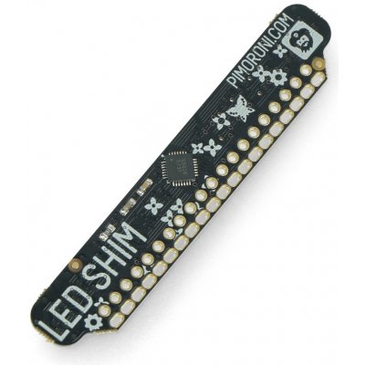 LED SHIM - 28 LED RGB - překrytí pro Raspberry Pi - Pimoroni PIM354 – Zboží Živě