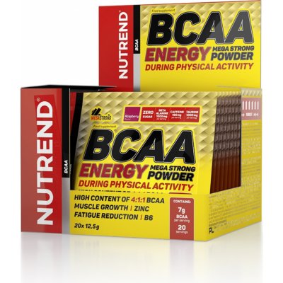 NUTREND BCAA Energy Mega Strong Powder 250 g – Zboží Mobilmania