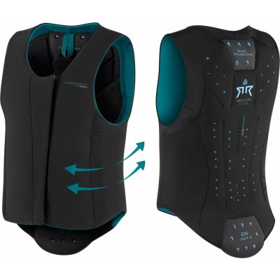 Komperdell Vesta bezpečnostní Ballistic Junior Pro dětská black/blue – Zboží Mobilmania