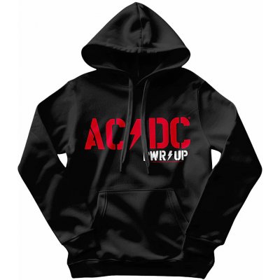 AC/DC mikina PWR-UP Hoodie Black – Sleviste.cz