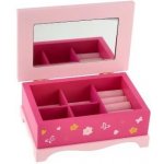 Teddies Dětská šperkovnice PRINCESS se zrcadlem – Zboží Dáma