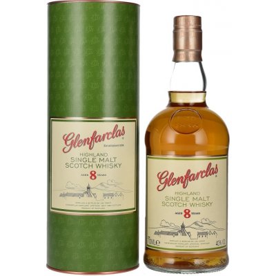 Glenfarclas 8y 40% 0,7 l (tuba)