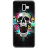 Pouzdro a kryt na mobilní telefon Samsung iSaprio Skull in Colors Samsung Galaxy J6+