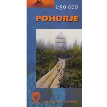 Pohorje turistická mapa