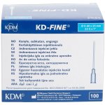 KDM Injekční jehla KD-Fine 23G 0,6 x 25 mm modrá 100 ks