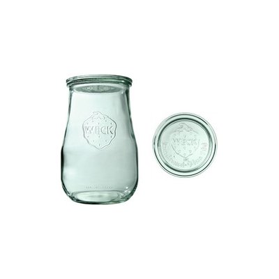 Weck zavařovací sklenice Tulip 4 x 2700ml s víčkem – Zboží Mobilmania