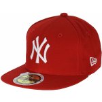 New Era 59F League Basic MLB New York Yankees Scarlet/White Logo – Hledejceny.cz