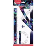 MAPED Sada ohebných pravítek Classic Deepsea Paradise 4ks 160860 – Zboží Živě
