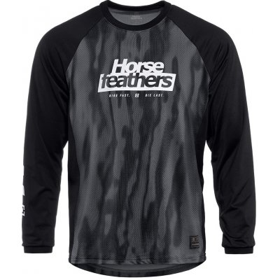 Horsefeathers Spike LS halftone/black 24/25 – Zboží Dáma