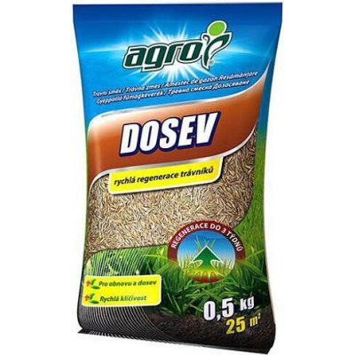 Travní směs AGRO Dosev 0,5kg AGRO CS – Zboží Mobilmania