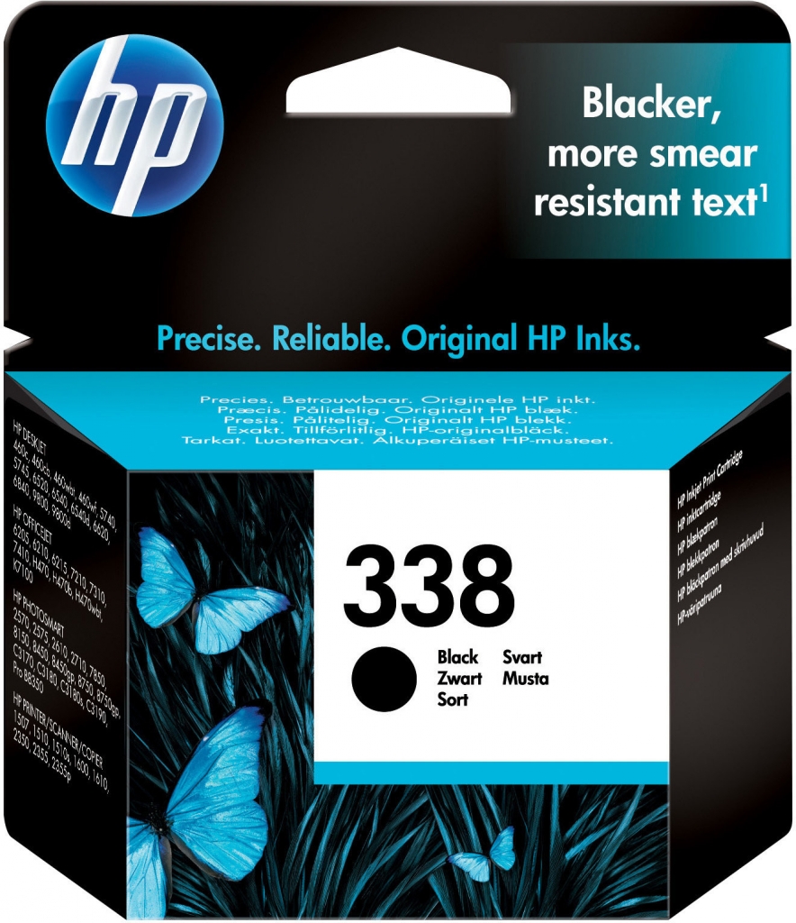HP 338 originální inkoustová kazeta černá C8765EE