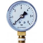Afriso manometr RF50 G1/4"A sp.0-6bar – Zboží Mobilmania