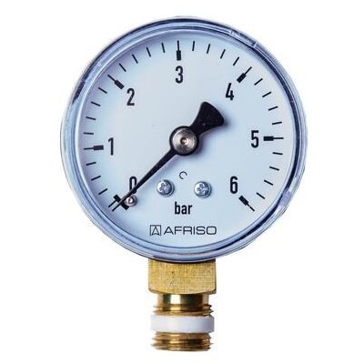 Afriso manometr RF50 G1/4"A sp.0-6bar – Zboží Mobilmania