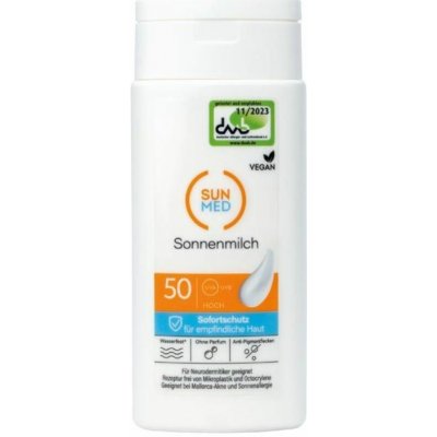Sun Med opalovací mléko SPF 50 200 ml – Hledejceny.cz