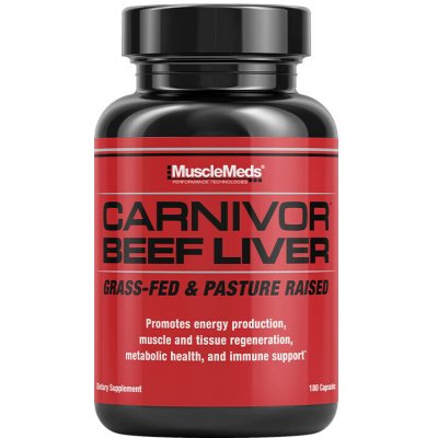 MuscleMeds Carnivor Beef Liver 180 kapslí – Sleviste.cz