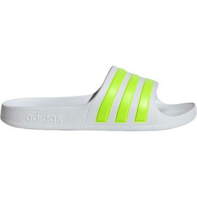 adidas ADILETTE AQUA K Bílá Reflexní neon – Hledejceny.cz
