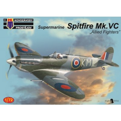 Kovozávody Prostějov Spitfire Mk.Vc Allied Fighters3x camo 1:72