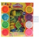 Modelovací hmota PlayDoh sada s čísly a písmeny