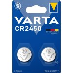 Varta CR2450 2ks 6450101402 – Zboží Živě