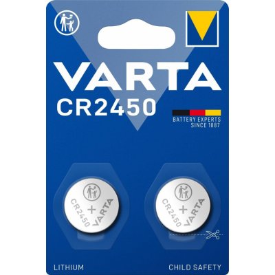 Varta CR2450 2ks 6450101402 – Hledejceny.cz