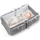 Delta Baby Doomoo BASICS Baby travel a přenosná taška Tm. šedá