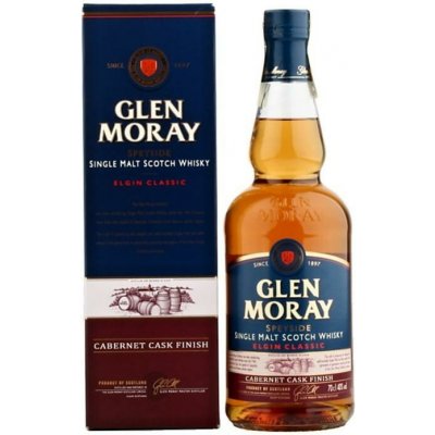 Glen Moray Cabernet Cask 40% 0,7 l (holá láhev) – Hledejceny.cz