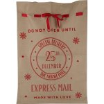 H&L Pytel na vánoční dárky 70 × 100 cm, přírodní – Hledejceny.cz