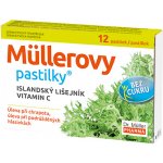 Dr. Müller Müllerovy pastilky s islandským lišejníkem bez cukru 12 pastilek – Hledejceny.cz
