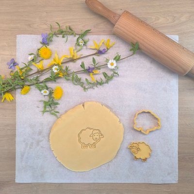 Vykrajovátko s razítkem Ovečka | Velikonoční dárkové sady – Hledejceny.cz