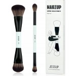 JESSUP Štětec se dvěma konci (Duo-End Brush) sada štětců na make-up T502 2 ks – Zboží Mobilmania