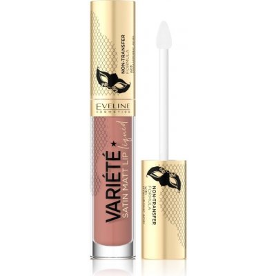 Eveline Cosmetics Variété tekutá rtěnka s matným finišem 01 Caramel Cake 4,5 ml