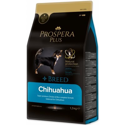 Krmivo Prospera Plus Chihuahua kuře s rýží 1,5kg