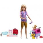 Mattel Barbie Zachraňuje zvířátka Blondýna – Zboží Dáma