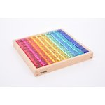 Tickit Barevné křišťálové kostky se zrcadlovým podnosem – Zboží Dáma