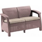 Keter Corfu Love Seat cappuccino – Zboží Dáma