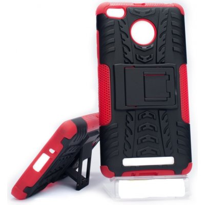 Pouzdro Amzer Hybrid Warrior Case Xiaomi Redmi 3 Červené