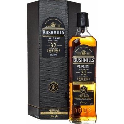 Bushmills The Causeway Collection 32 yo Port Cask Single Malt 53,8% 0,7 l (holá láhev) – Hledejceny.cz