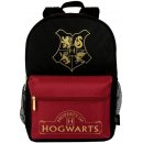 Školní batoh Curerůžová batoh Harry Potter Ultimate s pouzdrem polstrovaný černý polyeste