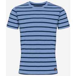 Nax pánské pruhované tričko MOITER Modré