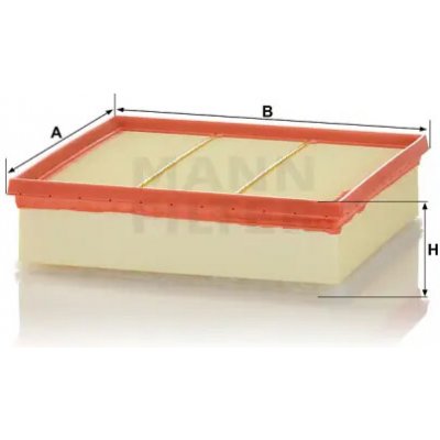 MANN FILTER Vzduchový filtr C 22 039 – Hledejceny.cz