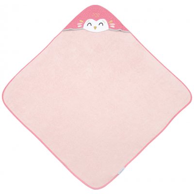 Canpol babies Měkká osuška s kapucí 100x100cm SOVA – Zboží Dáma