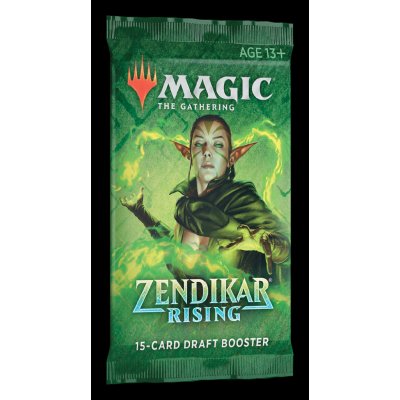 Wizards of the Coast Magic The Gathering Zendikar Rising Draft Booster JAP – Hledejceny.cz