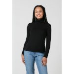 ONEDAY KARLA dámské tričko s rolákem Černé – Zboží Dáma