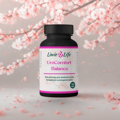 Linie4Life UROCOMFORT BALANCE zdravé močové cesty bez plnidel 30 dní 120 kapslí – Hledejceny.cz