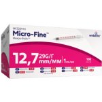 BD U-100 Inzulinové stříkačky 1 ml 100 ks – Hledejceny.cz