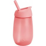 Munchkin hrneček s brčkem Simple Clean růžový 296 ml – Zboží Dáma