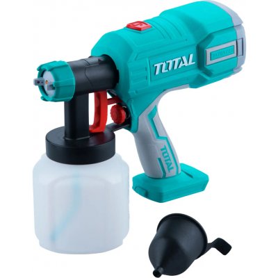 TOTAL pistole stříkací na barvu, 20V Li-ion, 2000mAh, bez baterie a nabíječky – Hledejceny.cz