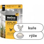 Nativia Real Meat chicken & rice 8 kg – Hledejceny.cz