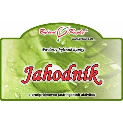 Bylinné kapky Jahodník obecný list tinktura 50 ml – Hledejceny.cz